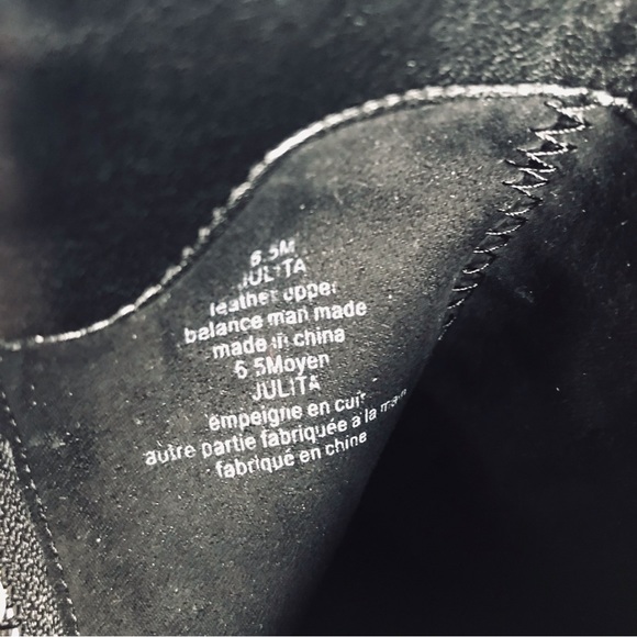 KARL LAGERFELD Black Julita Tassel Wedge Bootie - Picture 9 of 9